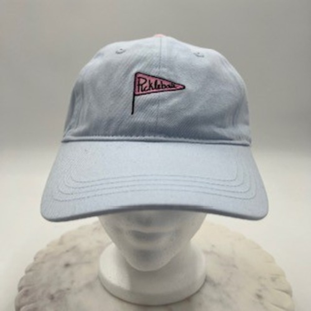 Frasier Sterling Sport Pickleball Hat Light Blue Pink Embroidered Cap‎ NWT